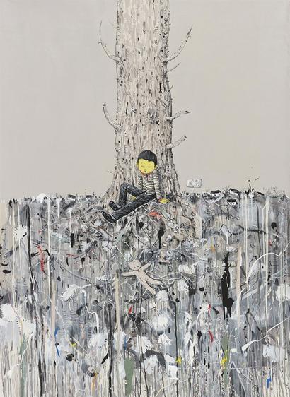 李继开 2006年作 男孩与枯树