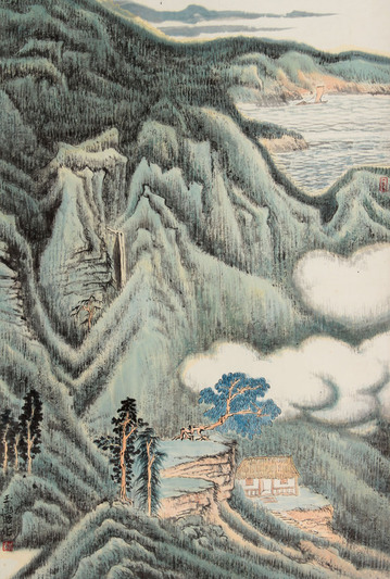 山水立轴