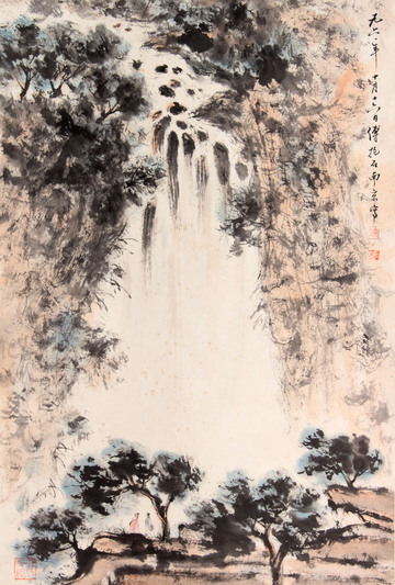 山水立轴