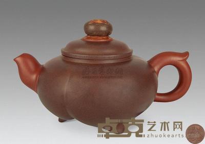 冯伟清製紫砂壶 长17.3cm