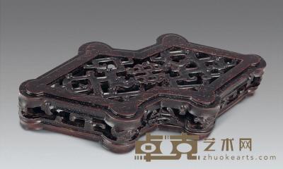 民国 紫檀香盒 12.4×5.8cm
