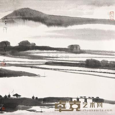 杨明义 江南行 镜心 48×47cm