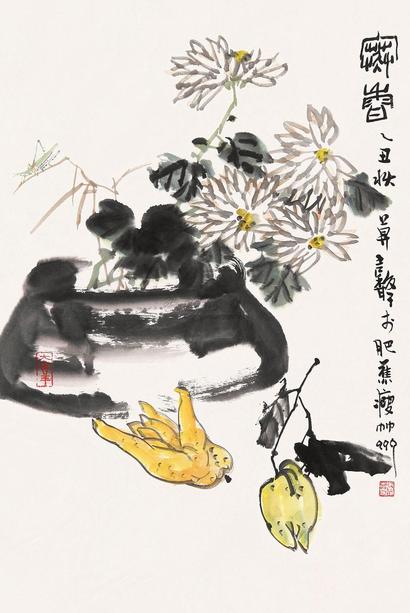 张继馨 寒香 镜心