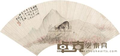 李梅生 牧牛图 镜心 20×54cm