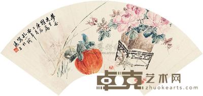 孔小瑜 花卉 镜心 51×18.5cm