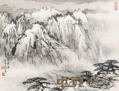 宋文治 万山雪霁图 镜心 31×40.5cm