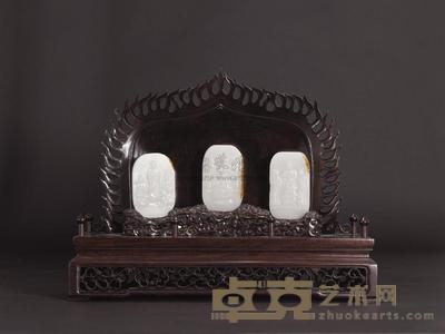 和田籽玉 西方三圣 