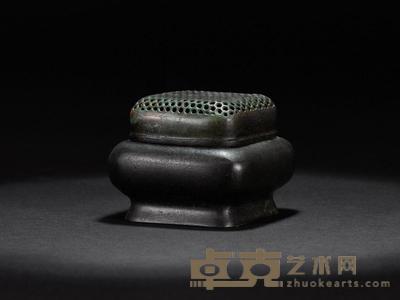 清 张鸣歧款铜炉 直径65cm