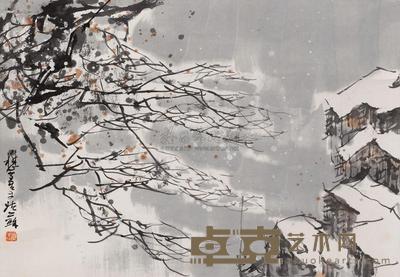 刘懋善 山水 立轴 48×36cm