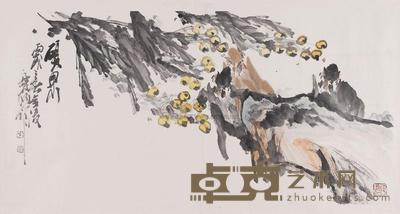 徐培晨 硕果 镜片 69×136cm