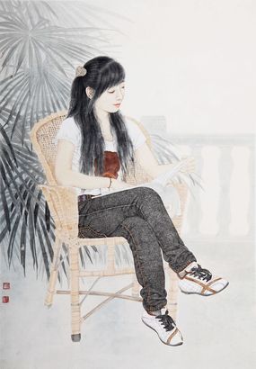 工笔仕女