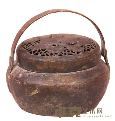铜手炉 长：13cm