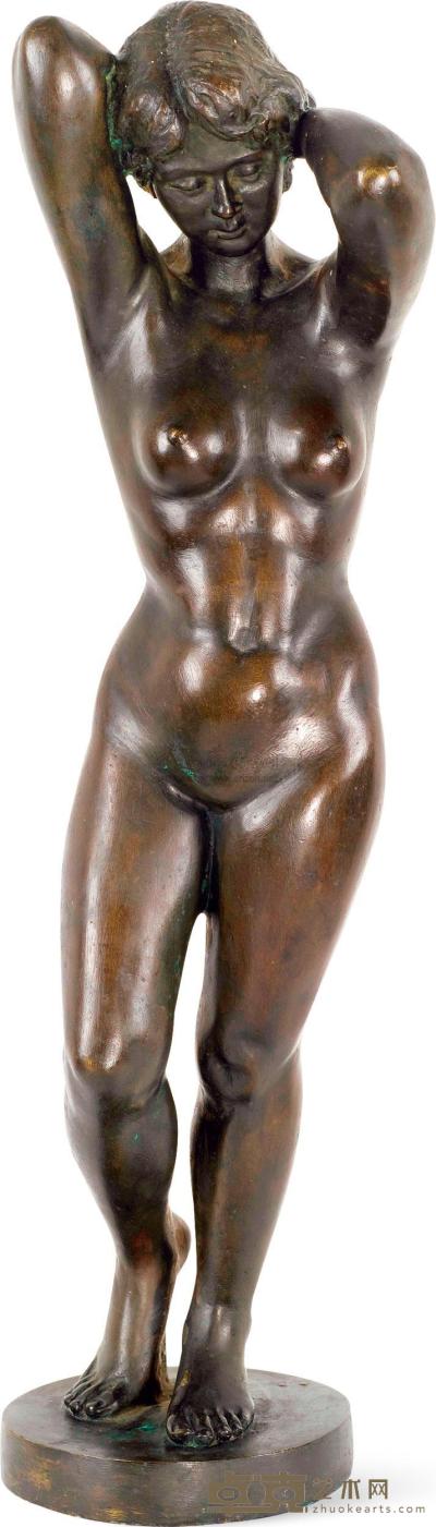 沉默 1981年作 裸女（1/2） 58×18×15cm