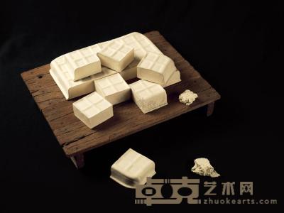 陈景亮 豆腐盘系列-整盘豆腐 10×33.3×42cm