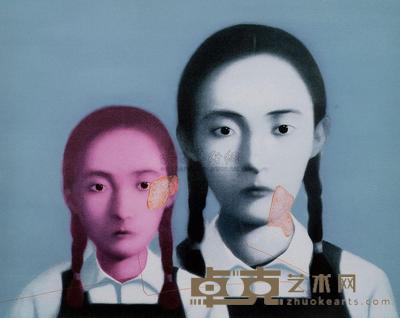 张晓刚 大家庭系列之姐妹 (151/199) 63.5×74cm
