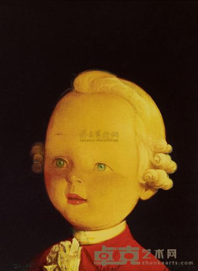 刘野 莫扎特 (75/99) 45×35cm