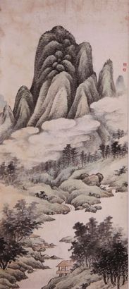 《山水》立轴