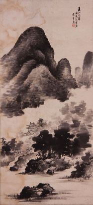 《山水》立轴