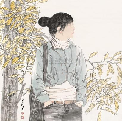 宋彦军 少女 镜心