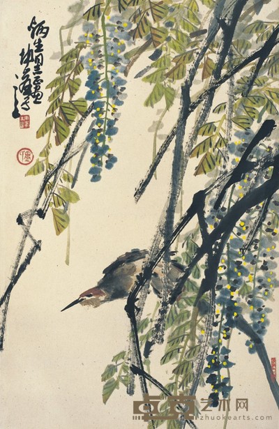 卢坤峰 小佇幽香 66×42cm