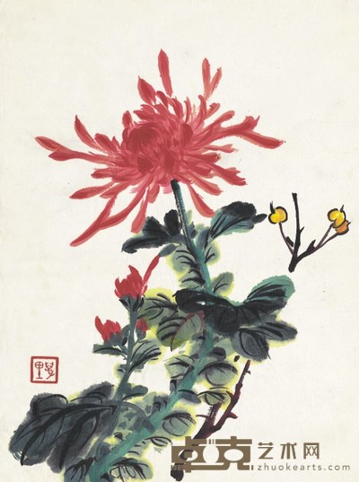 马万里      畅好秋光 23×17cm