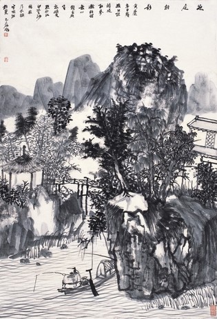 何加林      水国生寒