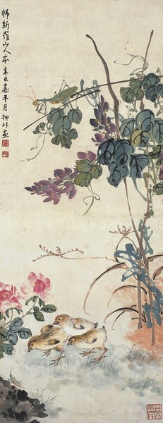 陆抑非      山家篱落