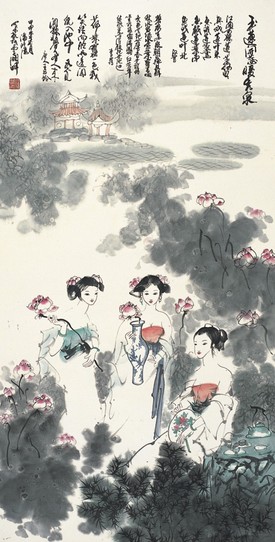 潘鸿海      花间留照