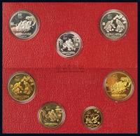 1980年中国奥林匹克委员会纪念银币、铜币各一套