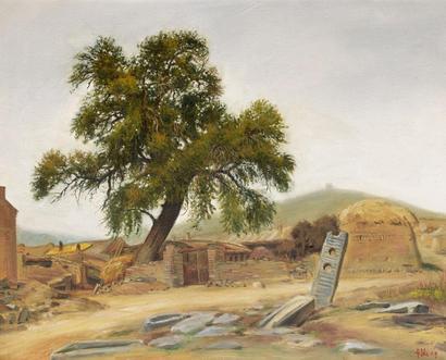 施本铭 2009年作 镇羌堡内景