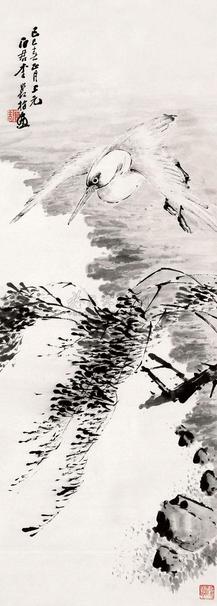李石君 花鸟 立轴