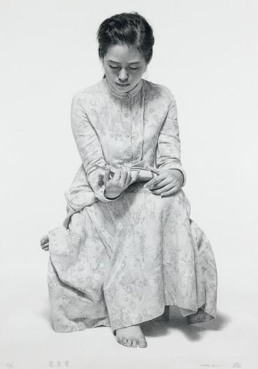 冷军 2008年作 圣贤书