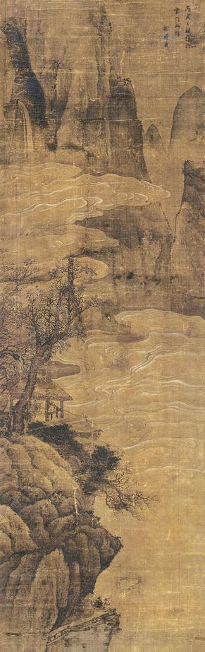 谢时臣 山水 立轴