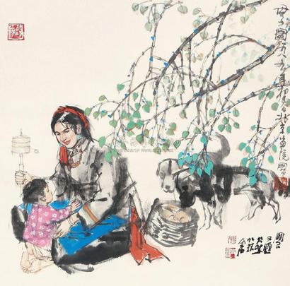 史国良 母子图 镜芯