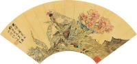 任伯年 乙酉（1885）年作 富贵春庆 镜框