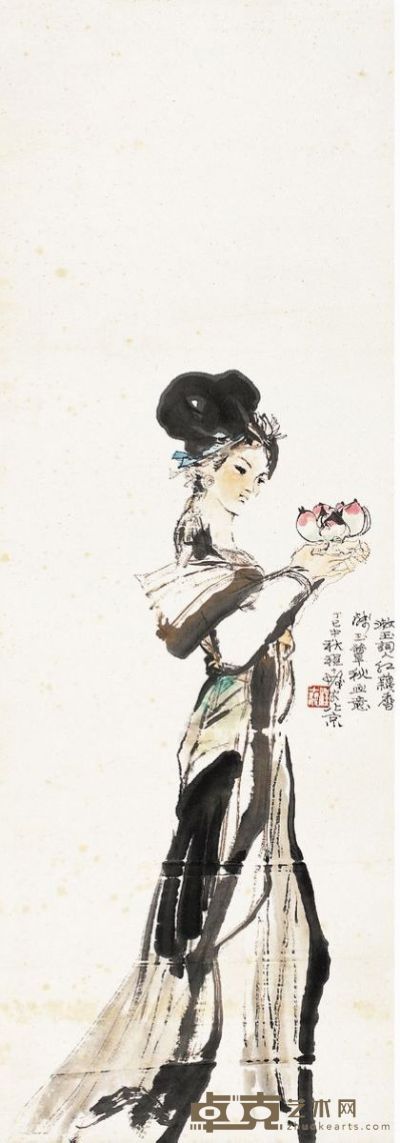 红藕香残玉簟秋 104.5×37cm