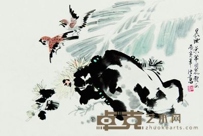 晨曲 68×46cm 约2.8平方尺