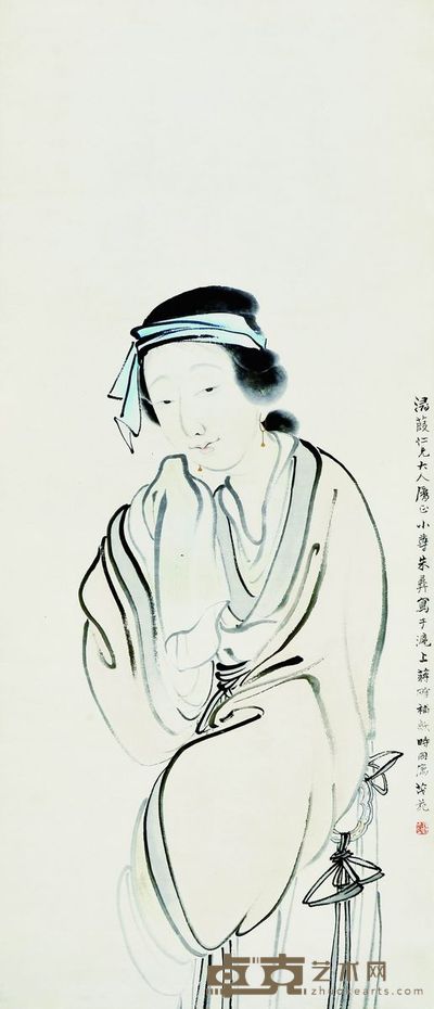 仕女 137×46cm 约5.7平方尺