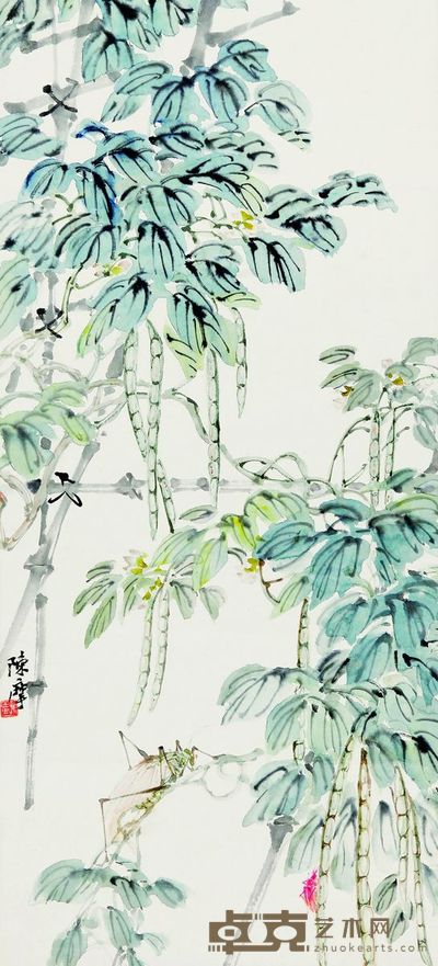 菊花 105×33cm 约3.1平方尺