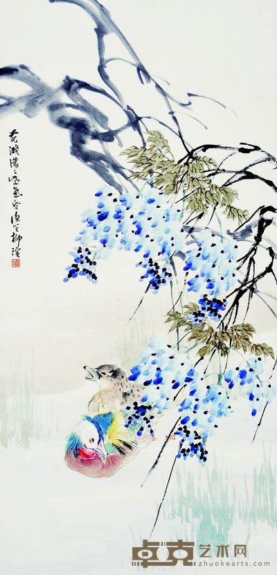 双狗 132×32cm 约3.8平方尺