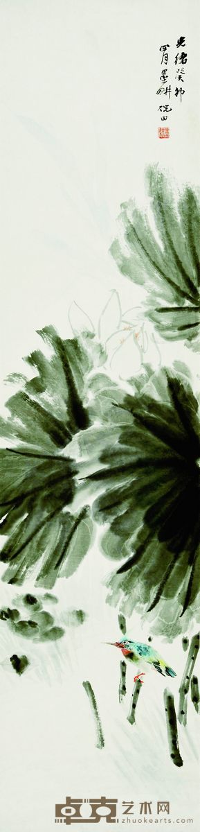 秋林雨意 127×71cm 约8.1平方尺