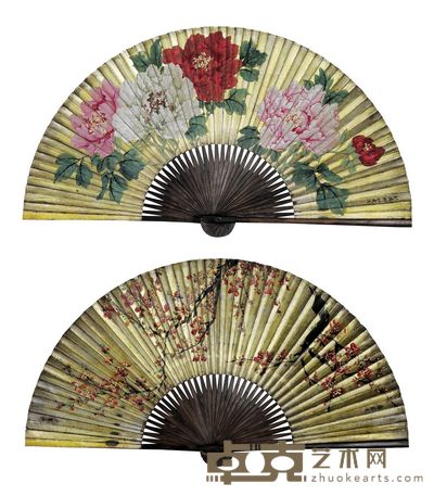 牡丹 梅花 