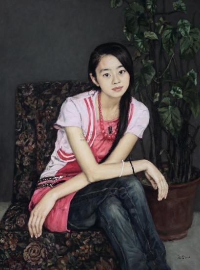 杨飞云 2008年作 少女