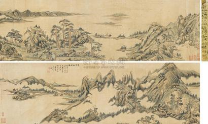 李流芳 夏日山居 手卷