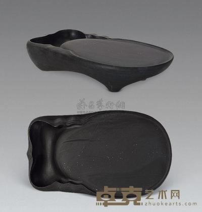 蝉形砚 13.5×6cm