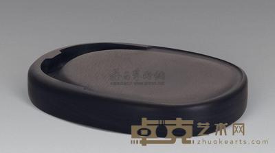 雁湖眉纹仿古砚 18.5×15cm