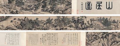 刘珏 （传） 1466年作 山居图 手卷