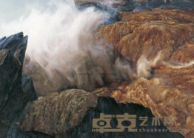 蔡传胜 2006年作 壶口 110×162cm