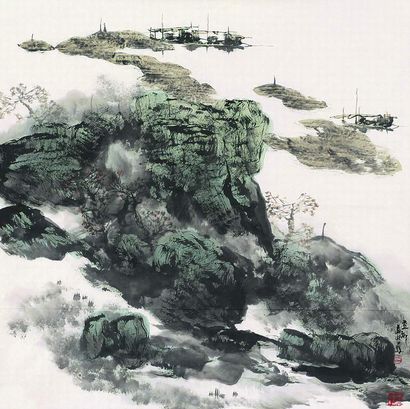 白云乡 山水 软片