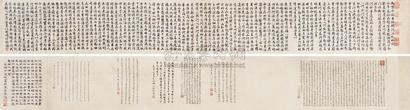 永瑆 （款） 行书御制河源诗文并记 手卷